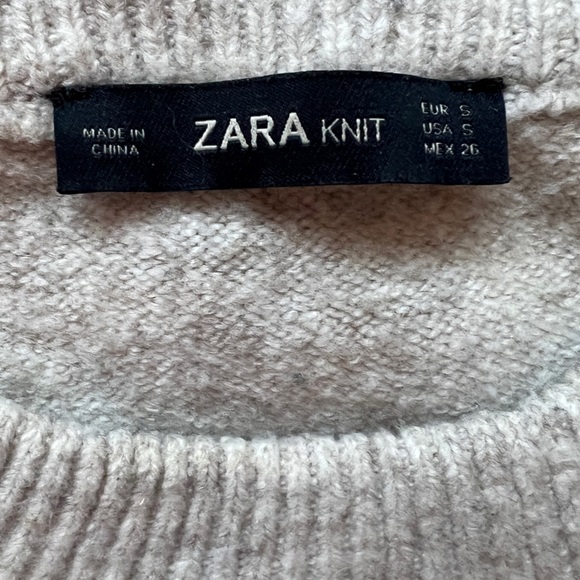 ZARA knit sweater - oversized, size S - Picture 2 of 2